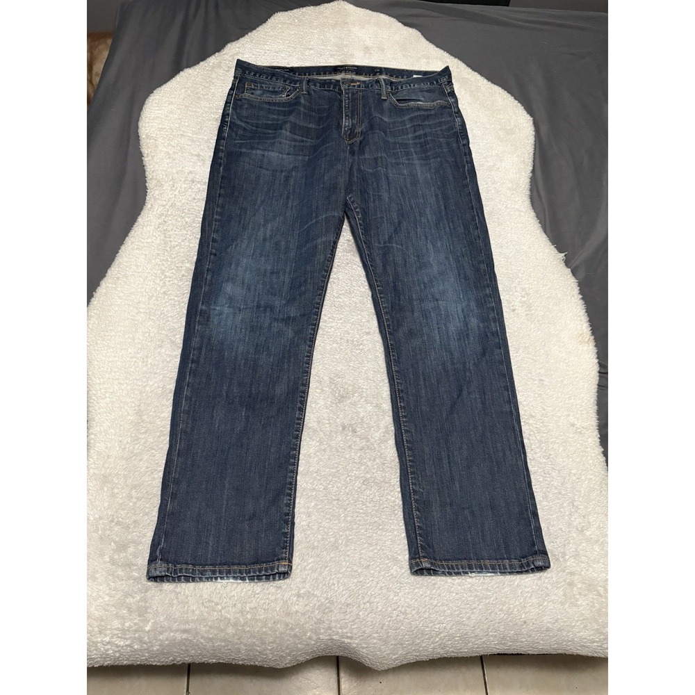 Lucky Brand 410 Athletic Slim Men's Blue Denim Jeans Size 38x32 Pants Stretch